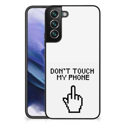 Samsung Galaxy S22 Plus | Telefoon Hoesje | Finger Don&apos;t Touch My Phone