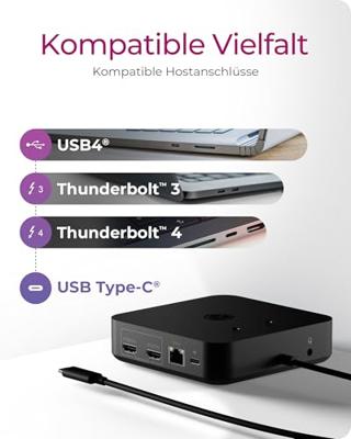 ICY BOX IB-DK4090-C Zwart ICY BOX IB-DK4090-C Zwart