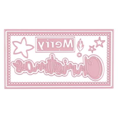 Nellie's Choice • multi frame dies kerst versiering 9st.