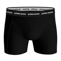 Bjorn Borg boxershorts cotton stretch 3-pack zwart - thumbnail
