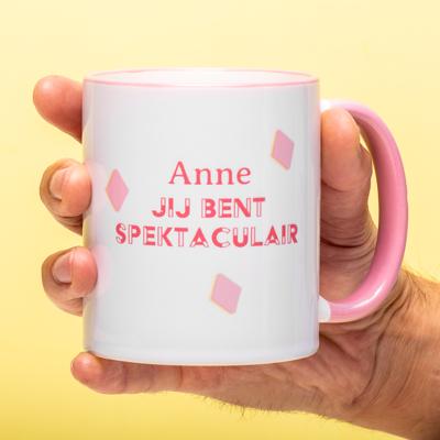 Gepersonaliseerde Mok Jij Bent Spektaculair Gepersonaliseerde Mok Jij Bent Spektaculair