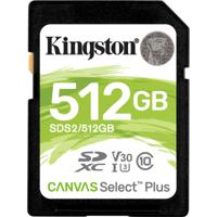 Kingston Canvas Select Plus SDXC 512 GB geheugenkaart - thumbnail