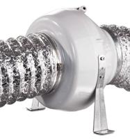 Blauberg Centro (hoge Druk) Buisventilator - Kunststof - Ø 100mm - 225 M3/h - thumbnail