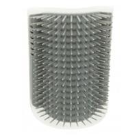 Trixie massageborstel muur hoek grijs - thumbnail