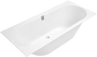Villeroy & Boch Oberon 2.0 kunststof duobad quaryl rechthoekig 180x80x47cm - incl. poten en afvoer-/overloopcombinatie mat wit ubq180obr2dv-rw - thumbnail