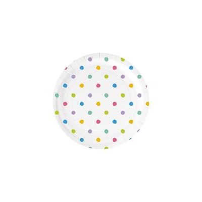 Paperdreams bordjes - Party dots 6st