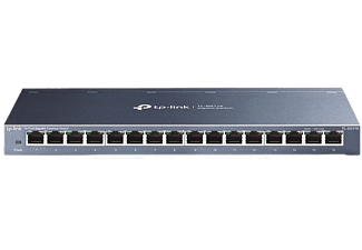 TP-Link TL-SG116 16-Port Gigabit Desktop Switch Switch Zwart - thumbnail