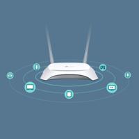 TP-Link 300 Mbps 3G/4G Single-Band Wi-Fi Router, 1x 2.0 USB Port, 5x Fast WAN/LAN Ports, Connect up to 32 devices, WPS Button, No Configuration Required, UK Plug (TL-MR3420) - thumbnail