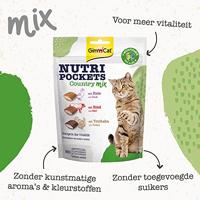 GIMCAT NUTRI POCKETS COUNTRY MIX 150 GR - thumbnail