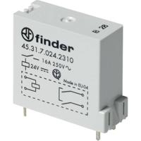 Finder 45.31.7.024.0310 Printrelais 24 V/DC 16 A 1x NO 1 stuk(s) - thumbnail