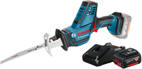 Bosch Professional GSA 18V-LI C incl. 4,0 Ah Accu - thumbnail