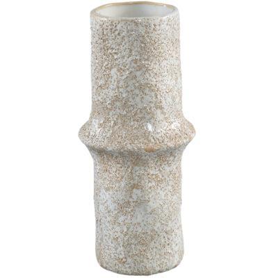 PTMD vaas ivery keramiek crème 30 cm | 4 stuks