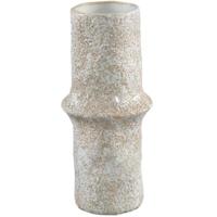 PTMD vaas ivery keramiek crème 30 cm | 4 stuks - thumbnail