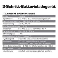 Dino KRAFTPAKET Druppellader 12 V, 6 V 3 A 3 A - thumbnail