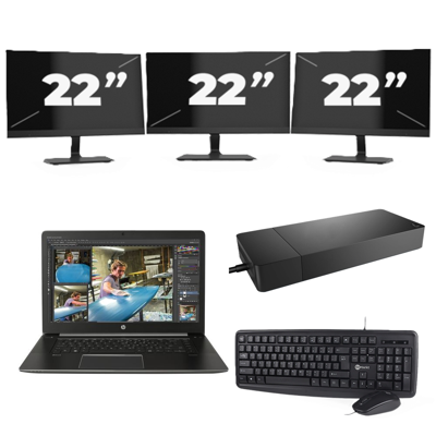 Lenovo Thinkpad L13 G3 - Intel Core i5-13e Generatie - 13 inch - 16GB RAM - 256GB SSD - Windows 11 Home + 3x 22 inch Monitor Lenovo Thinkpad L13 G3 - Intel Core i5-13e Generatie - 13 inch - 16GB RAM - 256GB SSD - Windows 11 Home + 3x 22 inch Monitor