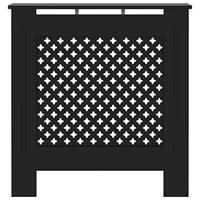 Radiatorombouw 78 cm MDF zwart - thumbnail