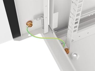Lanberg WF01-6606-10S rack 6U Wandrek Grijs