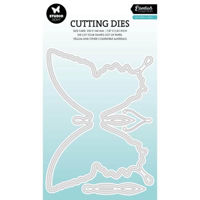 Studio Light • essentials cutting die butterfly cardshape