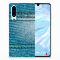 Huawei P30 | Sillicone Back Cover | Jeans - thumbnail