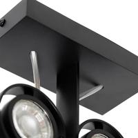QAZQA Moderne spot zwart 2-lichts - Master 50 - thumbnail