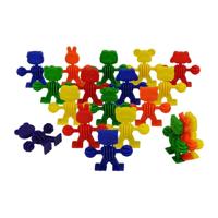 Gekleurde Bouwdieren - 96st. - thumbnail