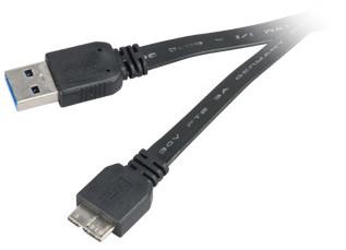 Akasa 1.5m USB 3.0 A/Micro-B USB-kabel 1,5 m USB A Micro-USB B Mannelijk Zwart Akasa 1.5m USB 3.0 A/Micro-B USB-kabel 1,5 m USB A Micro-USB B Mannelijk Zwart