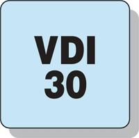 Promat/Tecwerk Gereedschapshouder | ER E4 DIN 69880 | span-d. 2-20 mm | VDI30 | uitkraaglengte 62,5 mm - 4000833687 - thumbnail