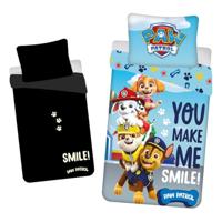 PAW Patrol Dekbedovertrek You Make me Smile Glow in the Dark - Eenpersoons - 140 x 200 cm - Multi - thumbnail