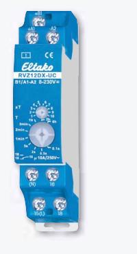 Eltako 23001302 AVZ12DX-UC Tijdrelais Monofunctioneel 230 V 1 stuk(s) Tijdsduur: 0.1 s - 40 h 1x wisselcontact Eltako 23001302 AVZ12DX-UC Tijdrelais Monofunctioneel 230 V 1 stuk(s) Tijdsduur: 0.1 s - 40 h 1x wisselcontact