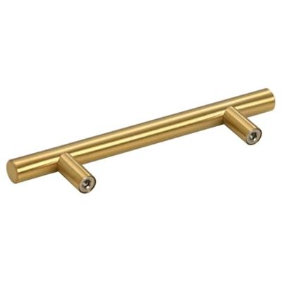 Handvatten 10 st 96 mm roestvrij staal goudkleurig Handvatten 10 st 96 mm roestvrij staal goudkleurig