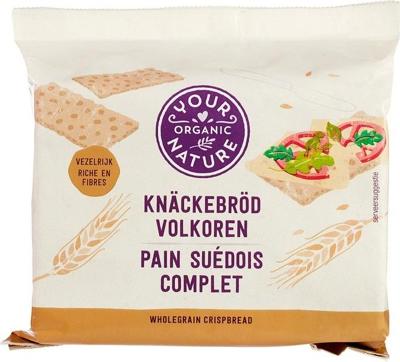 Knackebrod volkoren bio 250 Gram