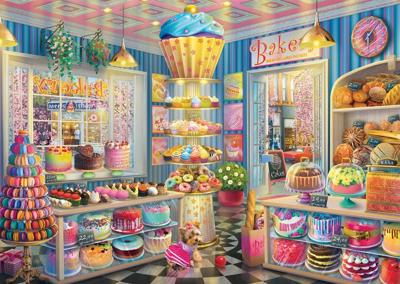 Colourful Bakery Puzzel 1000 Stukjes Colourful Bakery Puzzel 1000 Stukjes