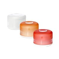 Human Gear GoTubb 3-Pack - 15 ml - Opbergdoosjes - Clear/Orange/Red - thumbnail
