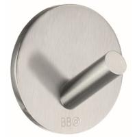 Haak Smedbo Xtra Design Mini Rond Geborsteld RVS Smedbo - thumbnail