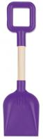 Yello schep kunststof/hout paars 38 cm - thumbnail