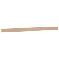 VidaXL Beslagset schuifdeur 183 cm aluminiumlegering zilverkleurig - thumbnail