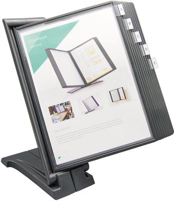 Q-CONNECT bureaustandaard Quickfind met 10 tassen