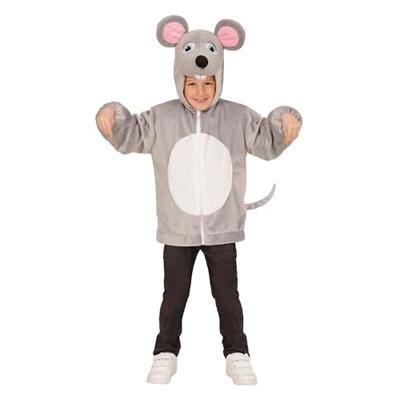 Hoodie vest pluche muis kind