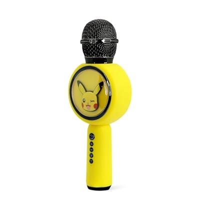 Pokémon Karaoke Microfoon + Licht Geel/Zwart