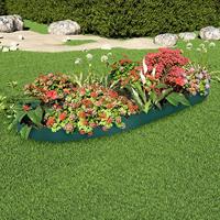 VidaXL Gazonranden 10 st 65x15 cm pp groen - thumbnail