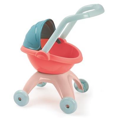 Ecoiffier nursery poppenwagen pastel