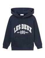 University Hoodie Dark Navy/Light Ivory - thumbnail
