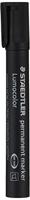 Staedtler Lumocolor 350, permanent marker, schuine punt, 2 - 5 mm, zwart - thumbnail