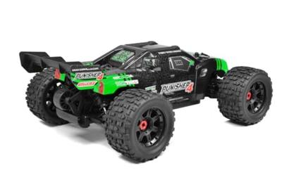 Team Corally Punisher 4 brushless truggy RTR - Groen