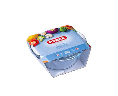 Pyrex ronde ovenschaal met deksel 1,4ltr Pyrex ronde ovenschaal met deksel 1,4ltr