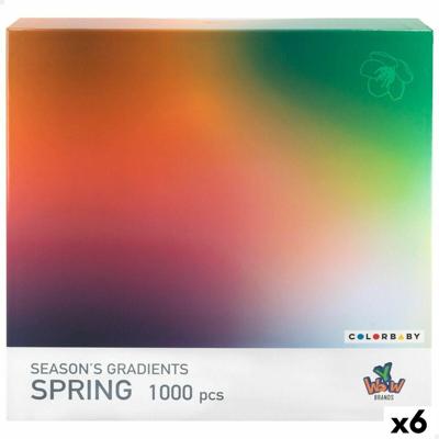 Puzzel Colorbaby Season's Gradients Spring 68 x 50 cm (6 Stuks) Puzzel Colorbaby Season's Gradients Spring 68 x 50 cm (6 Stuks)