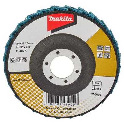 Makita Accessoires Lamellen conditioneringschijf 115mm fijn - B-40777 B-40777