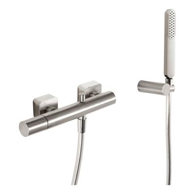 Douchemengkraan Tres Loft Colors met Handdouche 29.2x8 cm Rond RVS