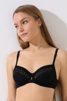 Zwarte beugel bh Lisca Opal B - E - thumbnail