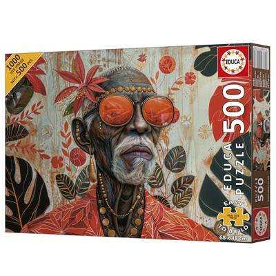 Puzzel - EDUCA - Bewaker van de Tropen - 500 stukjes - Landschap en natuur - 68 x 48 cm